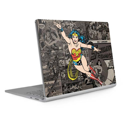 DC Comics Wonder Woman Vintage pose pattern Surface Book 2 15in Skin